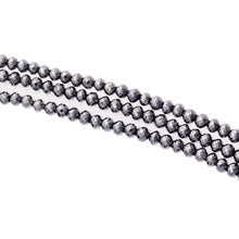 Black Diamond Multi-Strand Necklace with Natural Diamonds