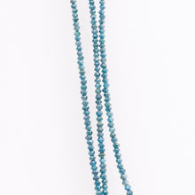 Blue Diamond Multi-Strand Necklace with Natural Diamonds