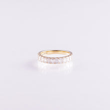 1.27 CT Emerald-Cut Lab-Grown Diamond Half Eternity Band