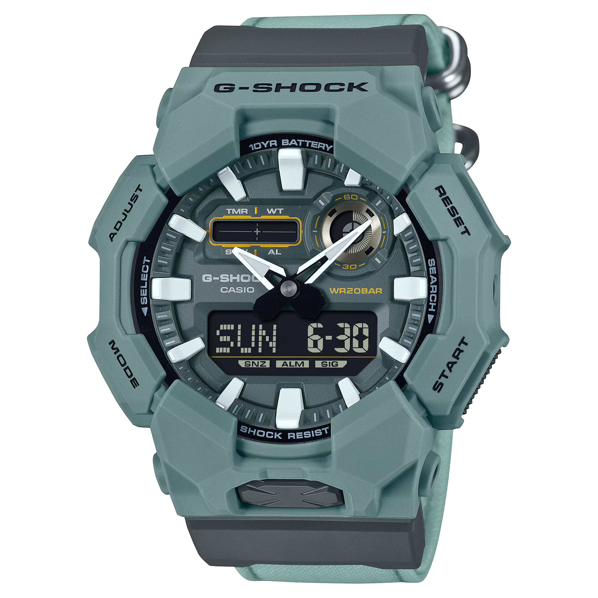 G-Shock GA010CE-2A Analog-Digital 10 Year High Brightness Teal