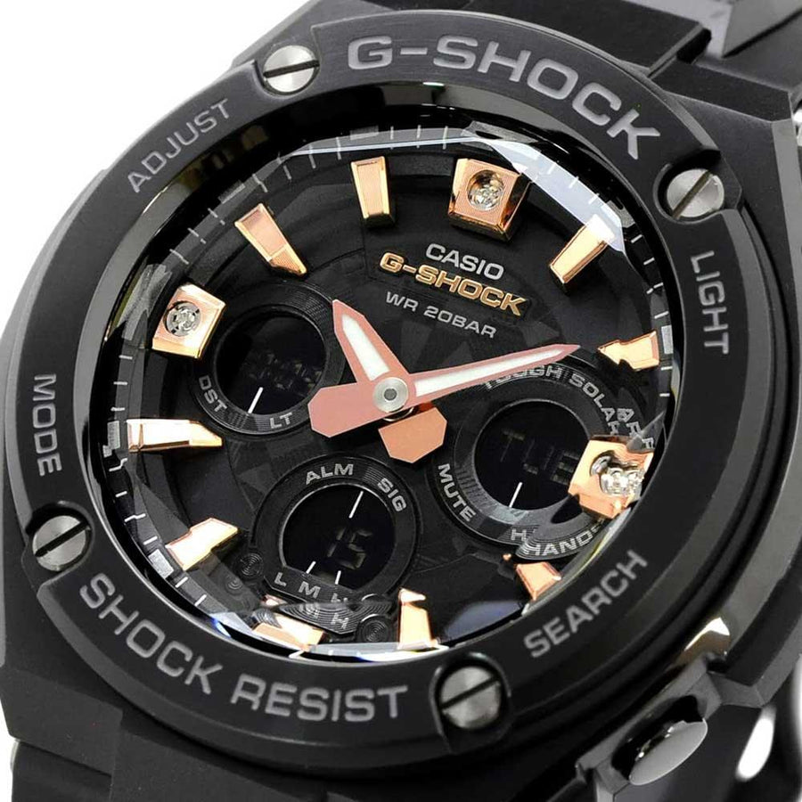 CASIO G-SHOCK GST-S310BDD-1ADR タフソーラー 箱付 Casio G-Shock GST-S310BDD-1A Always-Tough Baby-G Active Watch