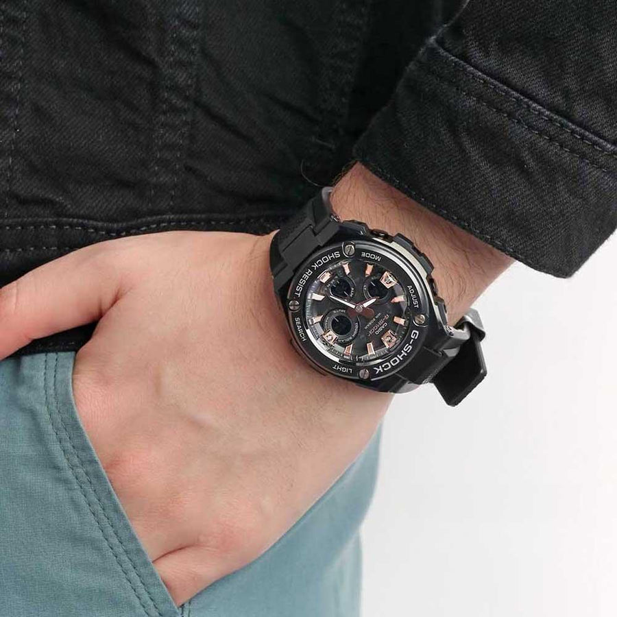 CASIO G-SHOCK GST-S310BDD-1ADR タフソーラー 箱付 Casio G-Shock GST-S310BDD-1A Always-Tough Baby-G Active Watch