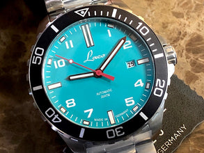 Laco 862146 Curacao Limited Edition Turquoise Dial Stainless Automatic