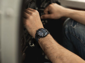 Junghans 27/3396.00 Meister Pilot Chronoscope Navy Blue Automatic Limited Edition