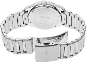 Seiko Essential SUR553 White Dial Quartz Sapphire