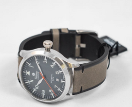 Tutima Glashutte 6105-31 Grand Flieger Automatic Gray