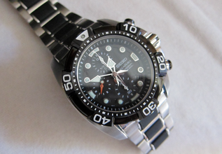 Seiko Velatura SNDA59 Quartz Chronograph // Pre-Owned