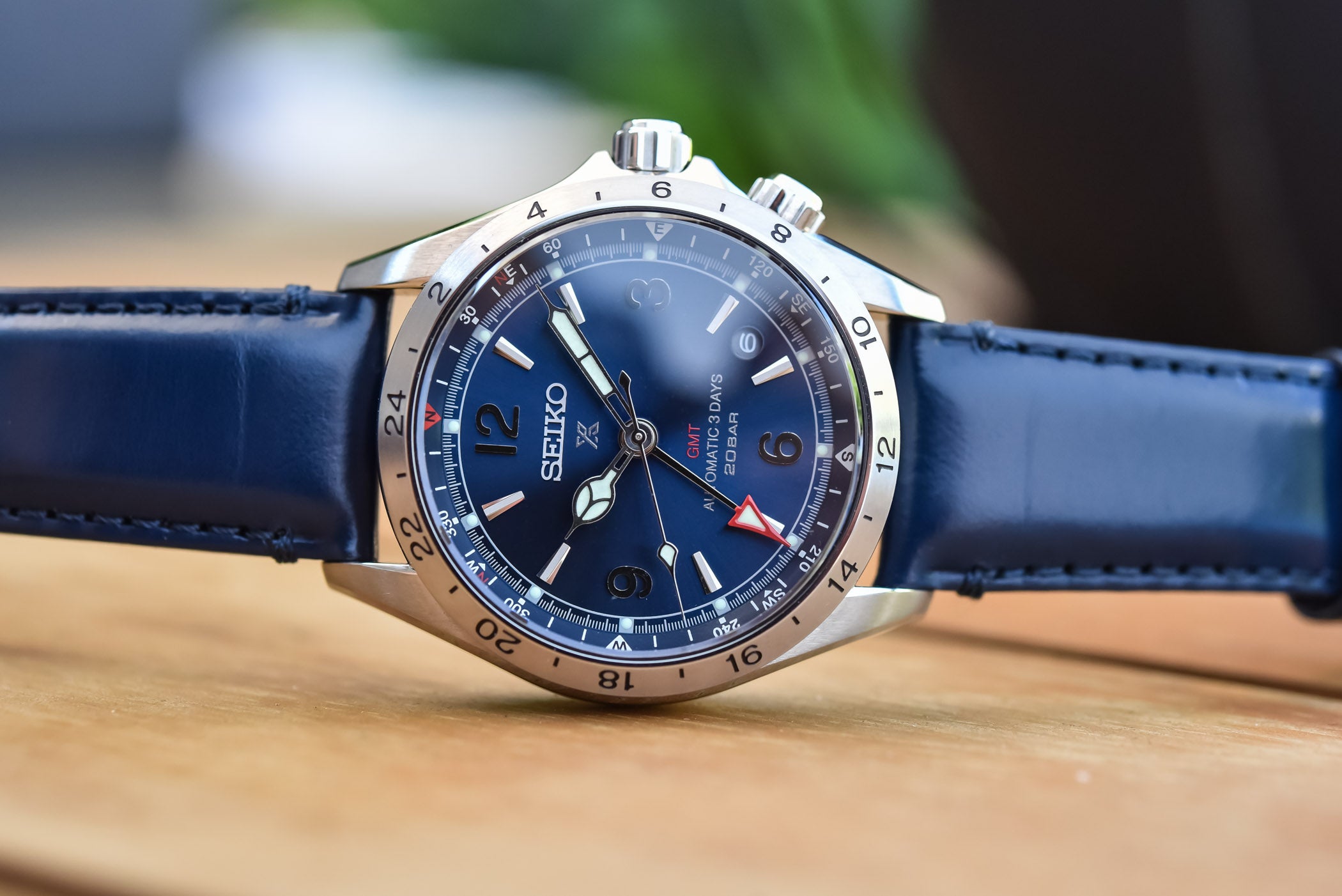 Seiko Prospex SPB377 Alpinist GMT Blue 3 Day Automatic – Arizona