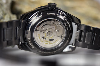 Seiko Presage SPB363 Sharp Edged Limited Edition Black Rose Gold