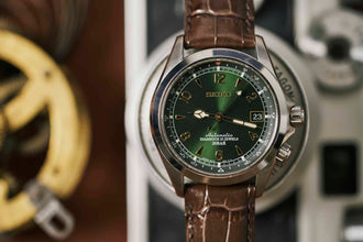 Seiko SARB017 Prospex Alpinist Green Dial (Not original strap) // Pre-Owned