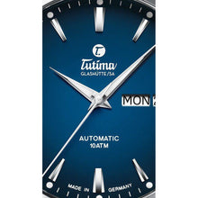 Tutima Glashutte 6105-22 Sky Automatic Blue Dial