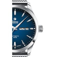 Tutima Glashutte 6105-22 Sky Automatic Blue Dial