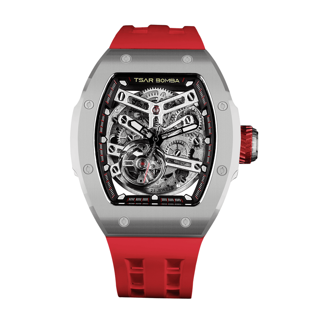 TSAR BOMBA Atomic Ceramic Edition Grey Red