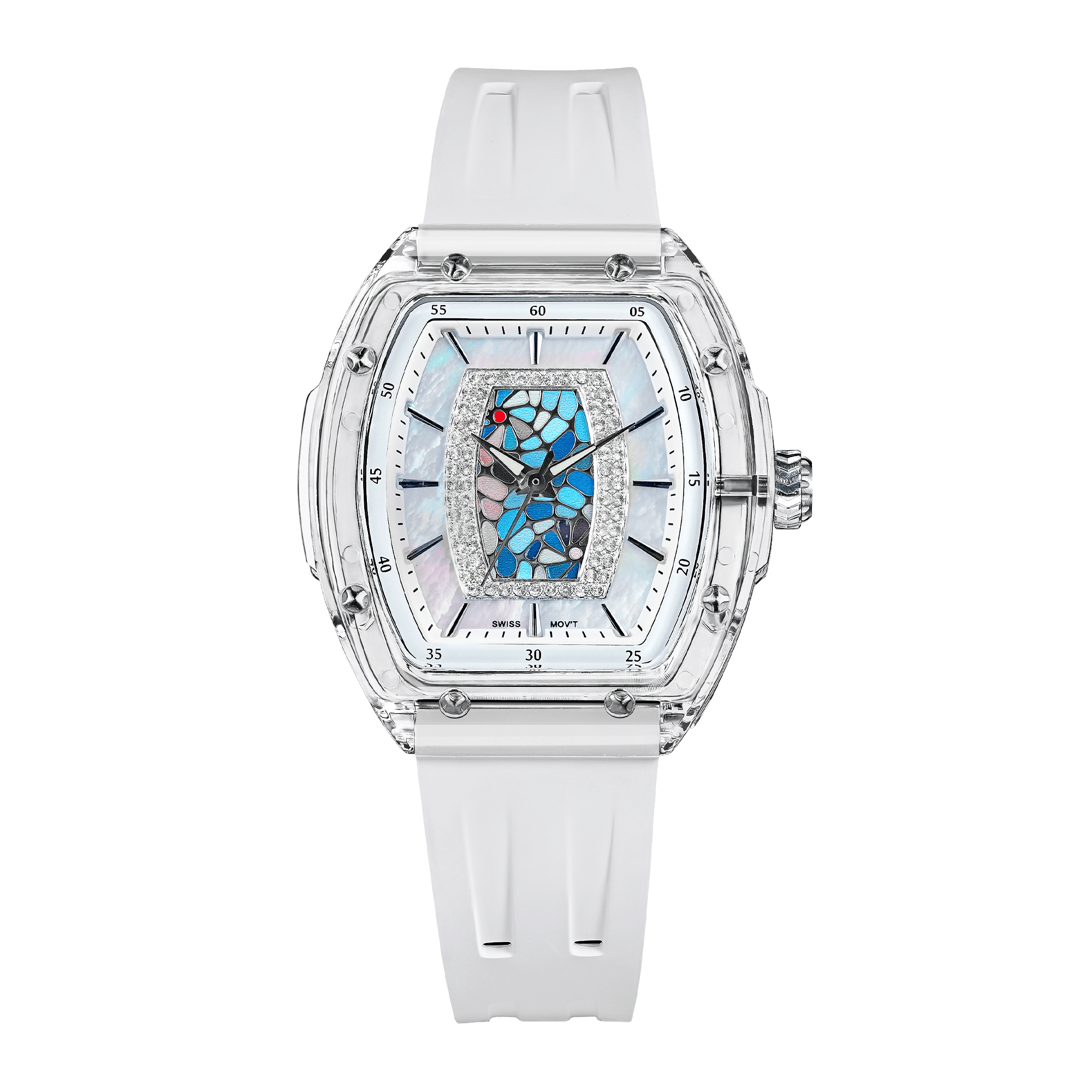 TSAR BOMBA Nucleus Femme 02 White Blue