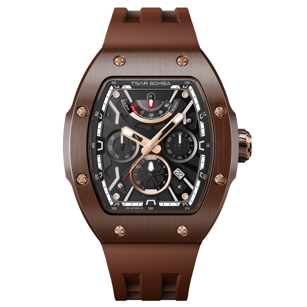 TSAR BOMBA Atomic Full Ceramic Edition TB8222C Brown