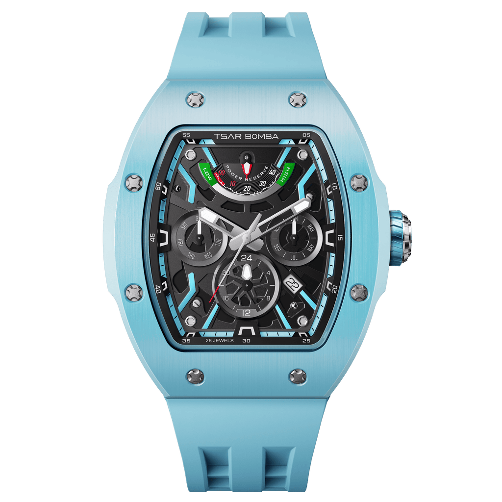 TSAR BOMBA Atomic Full Ceramic Edition TB8222C Blue