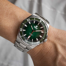 Tutima 6156-06 M2 Seven Seas S Green Degrade Stainless Steel