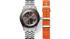 Favre Leuba 00.20307.100.09.200 Deep Raider Revival Orange Accents 39mm Automatic