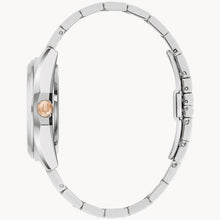 Bulova 98B422 Surveyor Red Dial Automatic Rose Accents 39mm