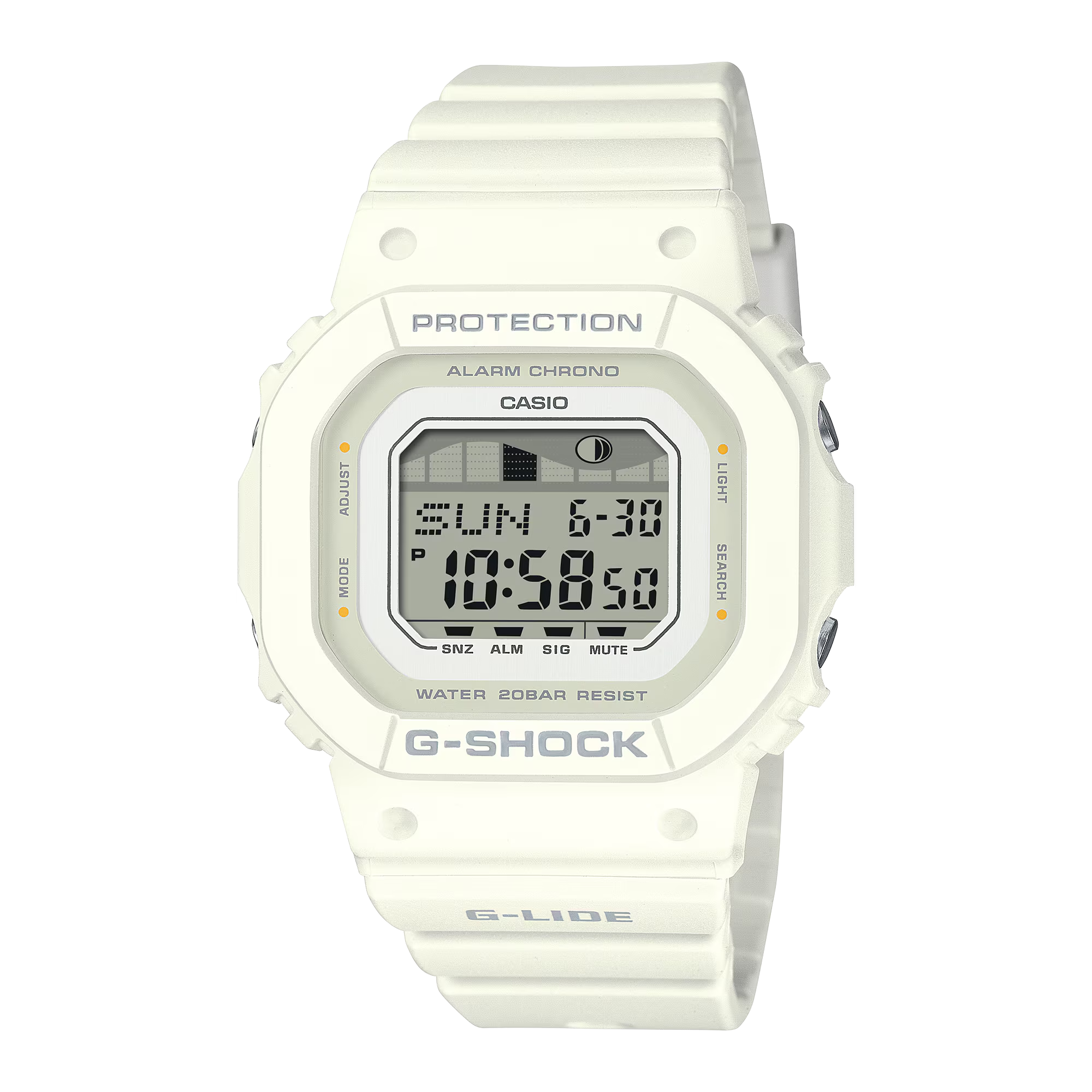 G-Shock GLXS5600-7B G-LIDE Surf Style Beach Kissed White