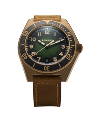 Benrus T2CI-BR-G-415-01 Type 2 UJ Bronze PVD Green Dial Automatic