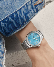 Baume et Mercier 10612 Riviera Azure Blue Dial Quartz 36mm