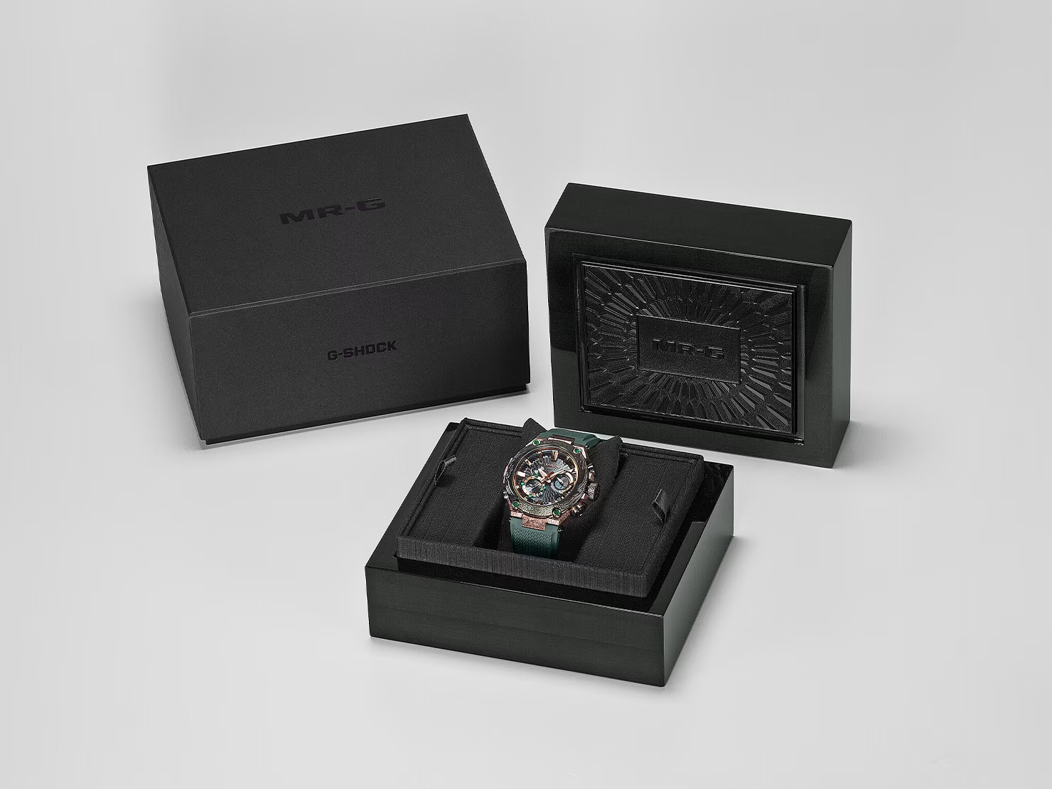 G-Shock MRGB2000KT3A Kobayashi Tsuba Iron Guard Emerald Phoenix