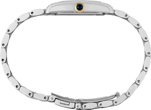 Seiko Essentials SWR093 Two-Tone Tank Quartz 34 Crystals Stainless Steel