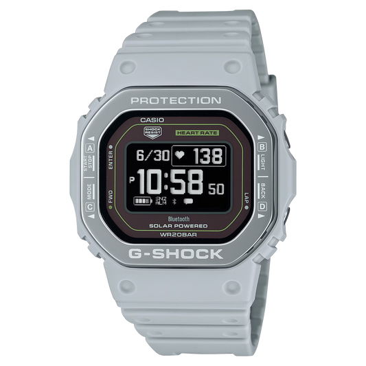 G-Shock DWH5600MB-8A9 G-Squad Heart Rate Monitor Grey Green