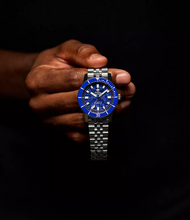 Zodiac ZO9312 Blue Lapis Compression Diver Stainless Steel Automatic 40mm