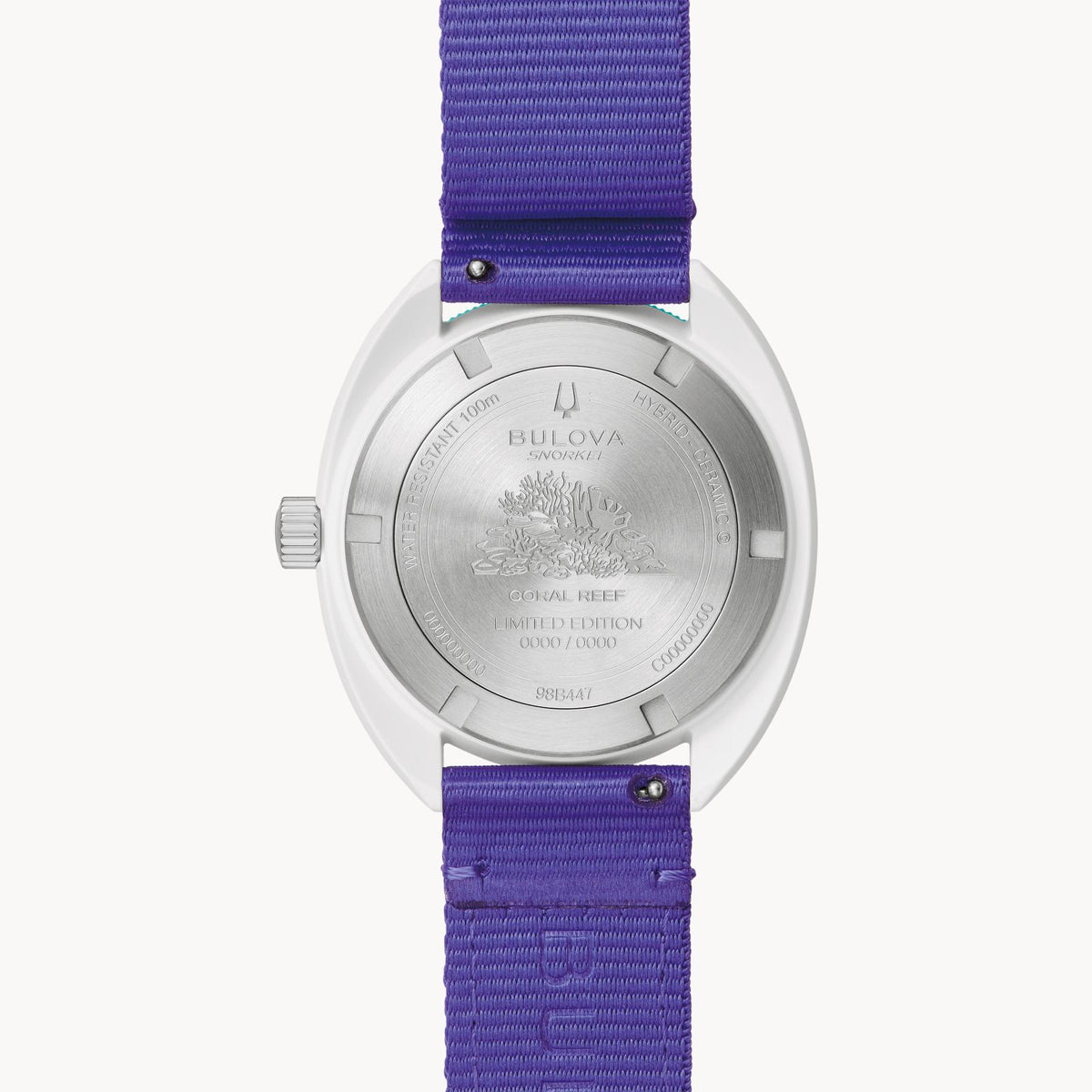 Bulova 98B447 Snorkel TIDE Coral Reef Limited Edition Quartz