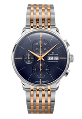 Junghans 27/4536.47 Meister Chronoscope Two Tone Blue Dial Automatic