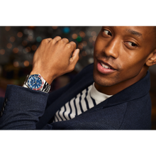 Citizen NB6030-69L Series8 880 GMT Blue Textured Dial Automatic