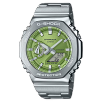 G-Shock GM2110D-3A GSTEEL 2100 Series Casioak Green Dial