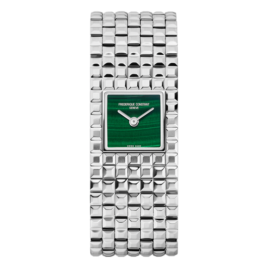 Frederique Constant FC-200MA1MC6B Classics Manchette Malachite Dial Quartz Ladies