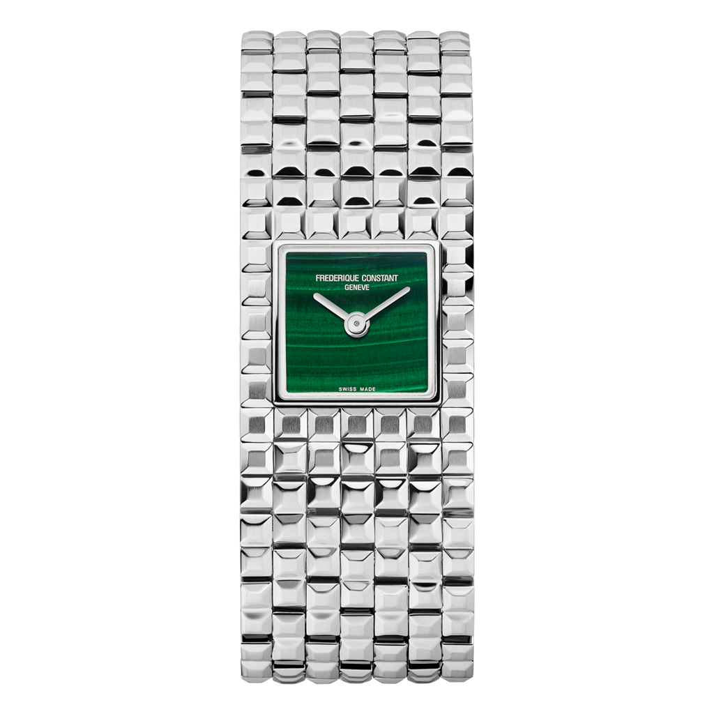 Frederique Constant FC-200MA1MC6B Classics Manchette Malachite Dial Quartz Ladies