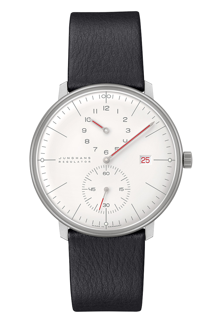 Junghans 27/4493.02 max bill Regulator Bauhaus Silver Dial Automatic