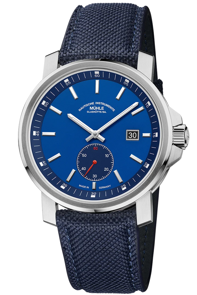 Muhle Glashutte M1-25-82-CB-IV 29ER Big Small Second Deep Blue Dial Automatic