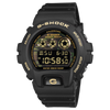 G-Shock DW6900CF-1 Bold Camo and Gold Series Dark Resin 3 Eye Negative