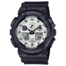 G-Shock GA100WD-1A High Contrast Black and White Ana-Digi 3 Eye