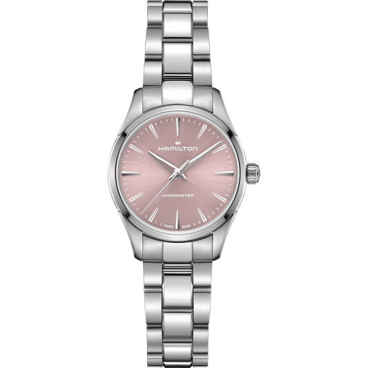 Hamilton H32301171 Jazzmaster Quartz 32mm Pink Dial Stainless Steel Ladies