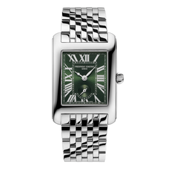 Frederique Constant FC-235GR2C6B Classics Carree Small Seconds Green Dial