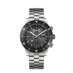 Fortis F2040017 Novonaut N-42 Titanium Legacy Block Bracelet Space Tested Automatic