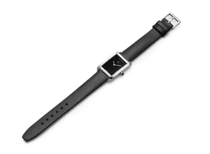 Baume et Mercier 10760 Hampton Black Dial Steel Quartz Ladies