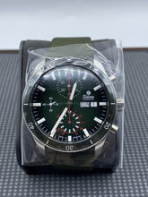 Tutima 6407-03 Grand Flieger Airport Chronograph 41mm Green Dial