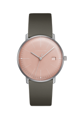 Junghans 47/4555.02 max bill Damen Pink Dial Ladies Quartz