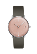 Junghans 47/4555.02 max bill Damen Pink Dial Ladies Quartz