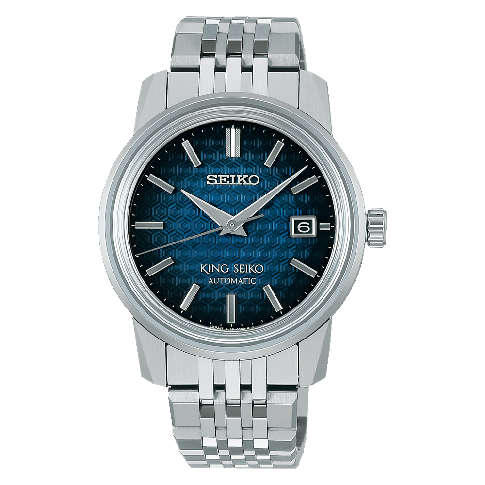 Seiko SJE105 King Seiko KSK Kameido Blue Turtle Shell Automatic 39mm