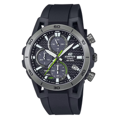 Casio Edifice EQS960PB-1AV Sospensione Solar Chronograph Carbon Fiber Dial