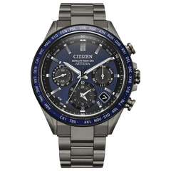 Citizen CC4059-64L Attesa Blue Dial Super Titanium GPS Solar